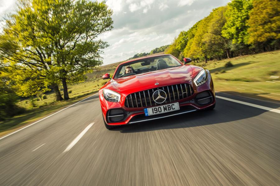  Mercedes-AMG GT C Roadster 2017 года  (UK) (фото 8 из 40)